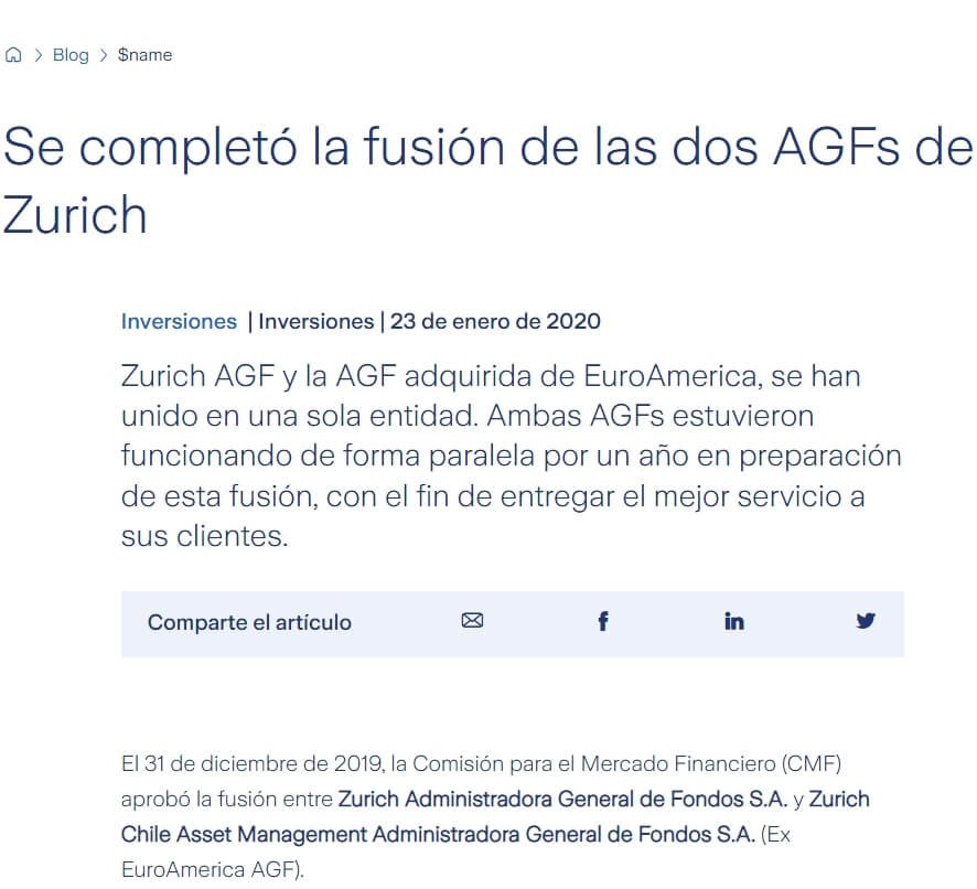 Integración de AGFs